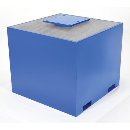 Vestil Addl Steel Base, 36", Concrete JIB-CB-36-BC